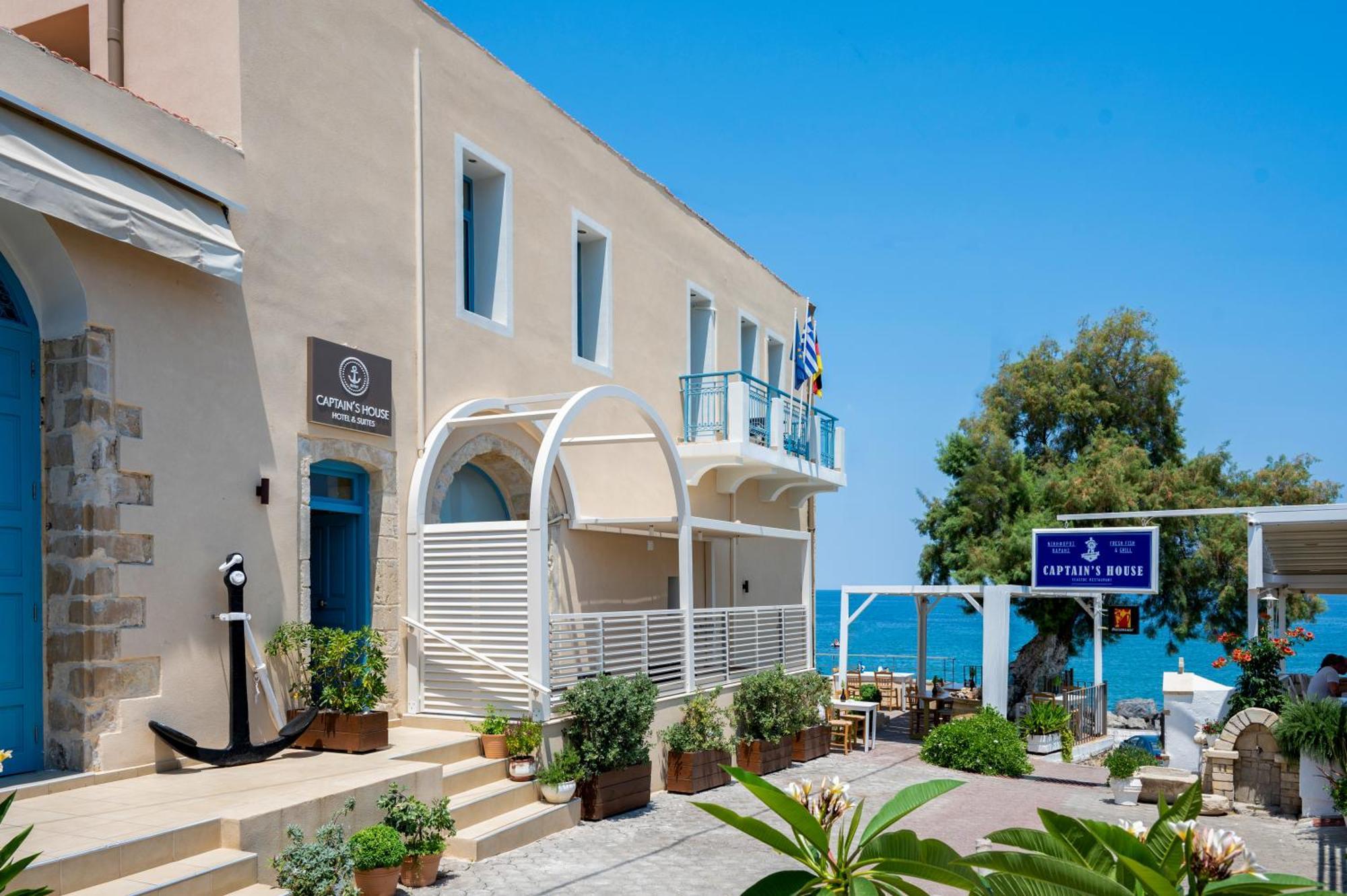 Captain'S House Hotel Suites & Apartments Pánormos Exteriér fotografie