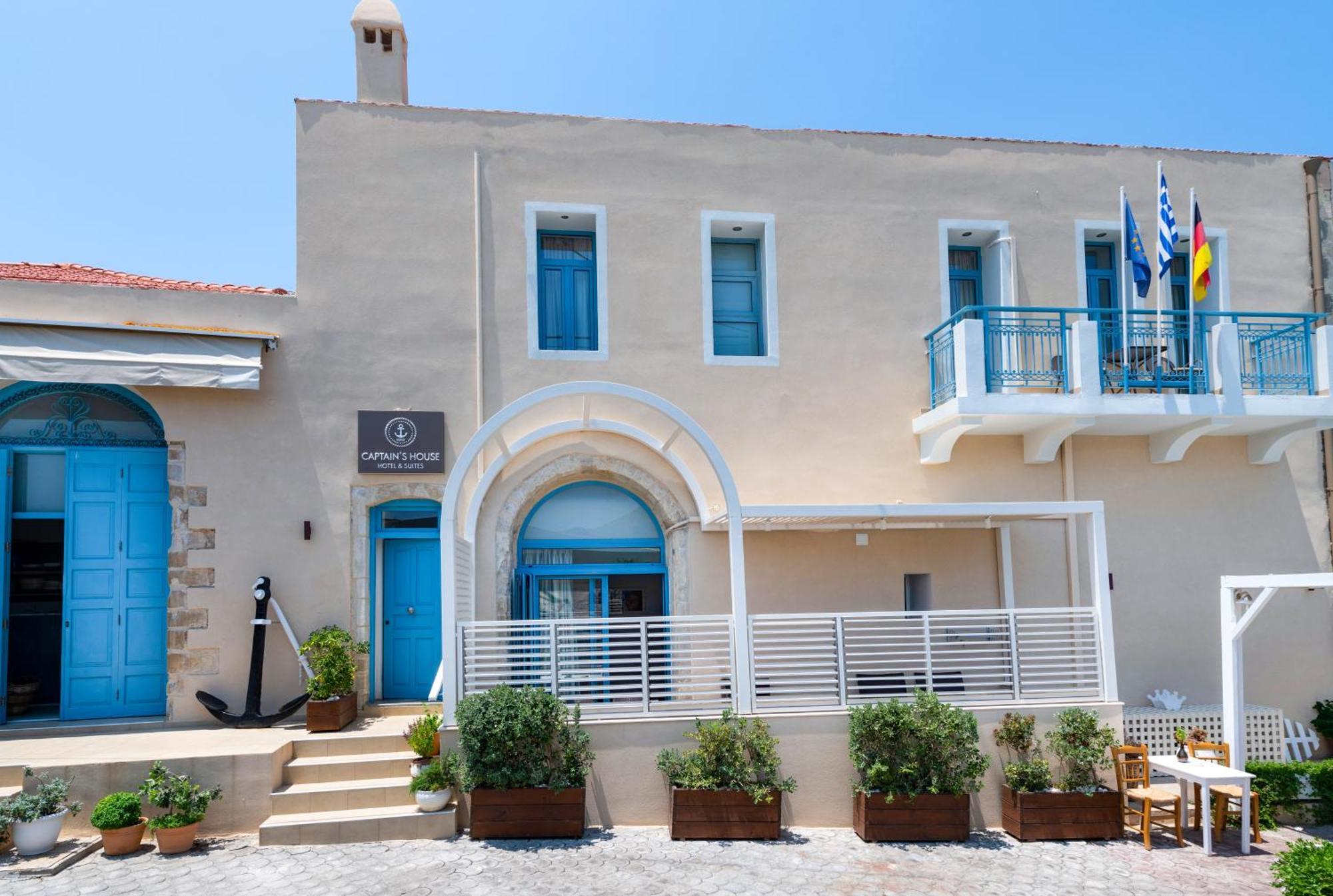 Captain'S House Hotel Suites & Apartments Pánormos Exteriér fotografie