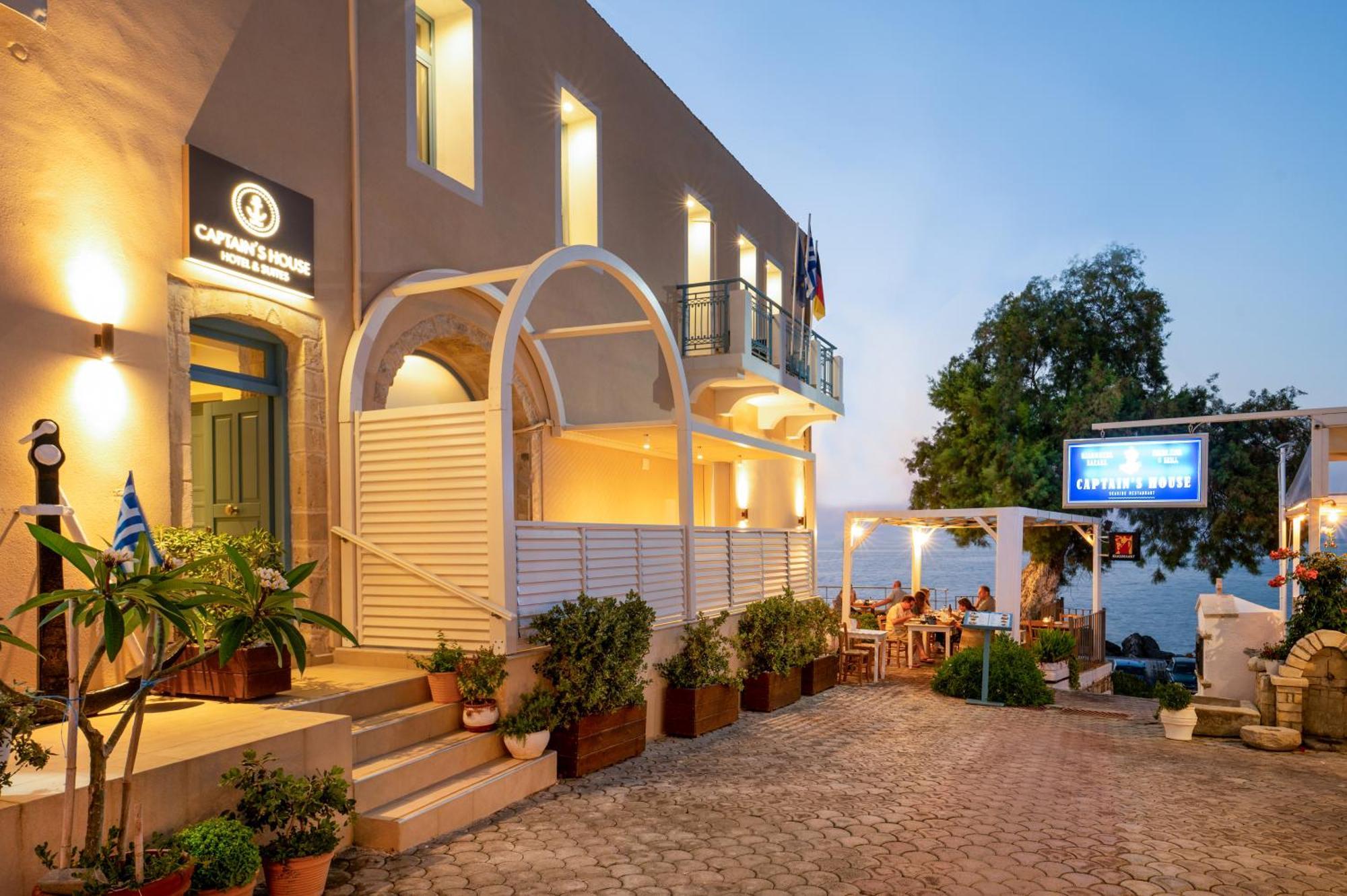 Captain'S House Hotel Suites & Apartments Pánormos Exteriér fotografie