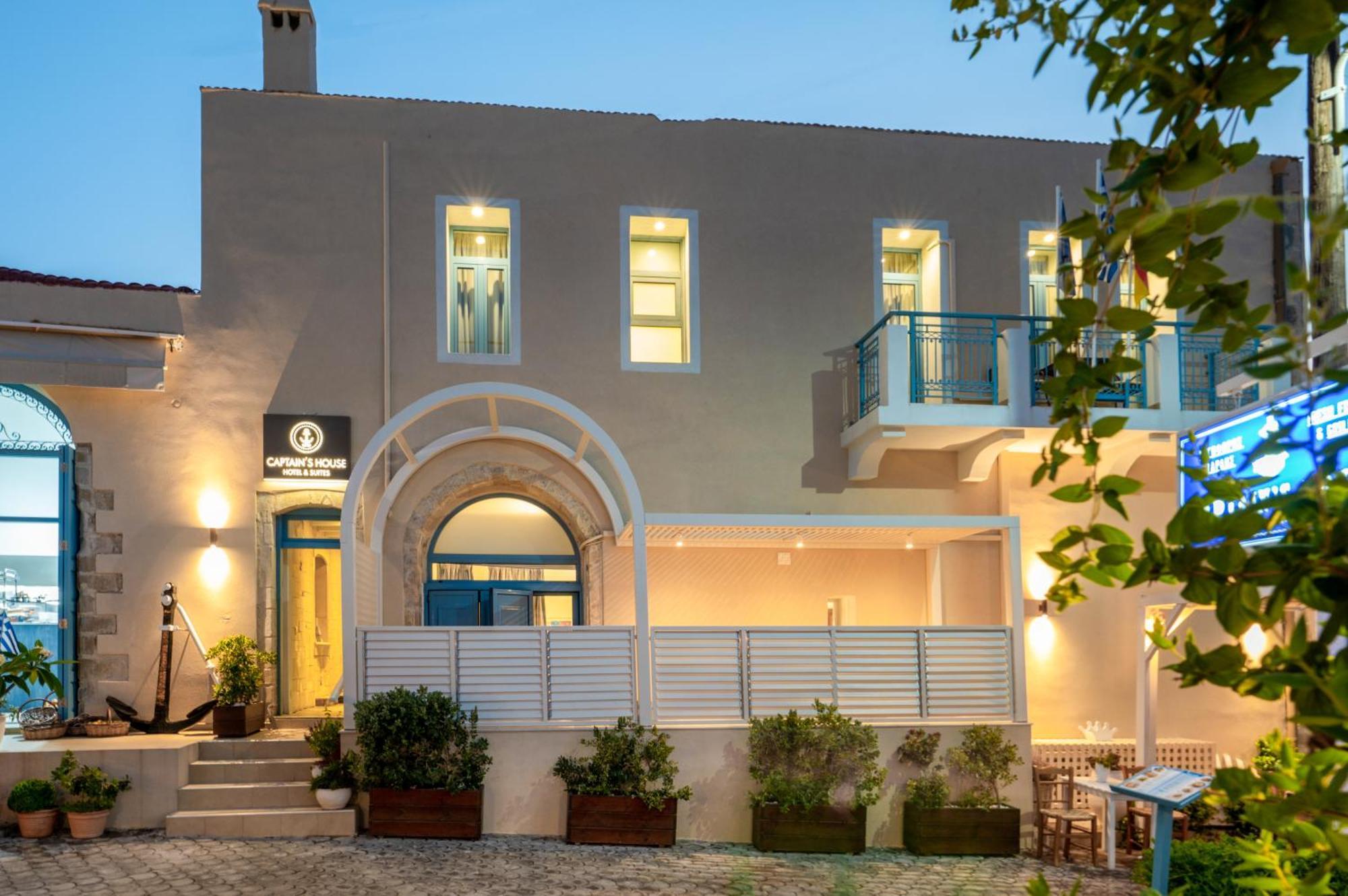 Captain'S House Hotel Suites & Apartments Pánormos Exteriér fotografie